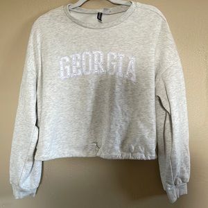 •CROPPED GEORGIA SWEATER•